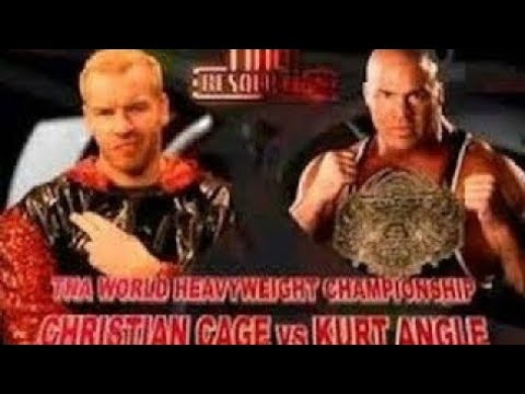 Christian Cage vs. Kurt Angle TNA Final Resolution 2008 Highlights