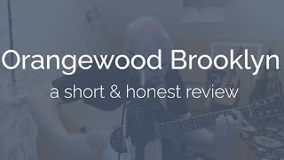 Video thumbnail for Orangewood Guitars: Brooklyn - An Honest Review by MTJ Guitars