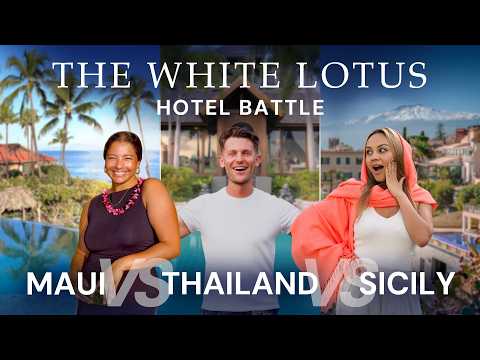 We Stayed In EVERY White Lotus Hotel from ALL 3 Seasons