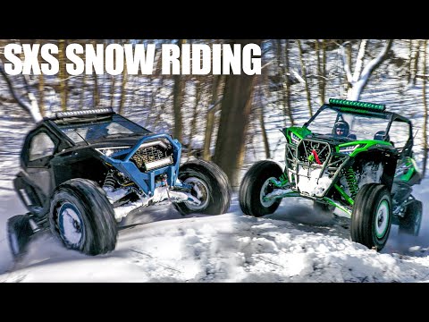 Winter Wonderland Side by Side Ride - Action Cut - RZR/KRX/RMAX4/X3/900S/Turbo/ProXP
