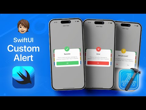 Create Stunning Custom Alerts in SwiftUI - iOS Development Tutorial