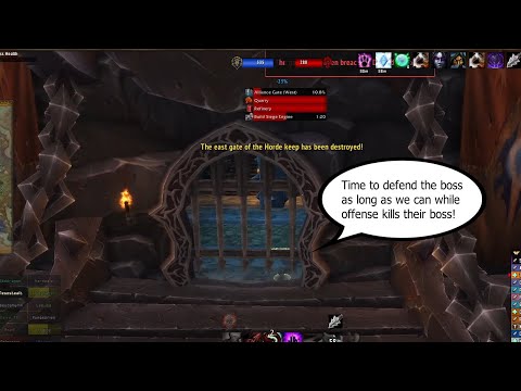 A bad Glaive driver takes it to the gate to die, but we defend our boss! | IOC # 118