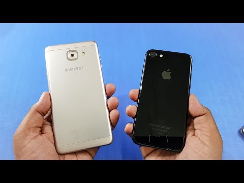 Samsung J7 Max vs iPhone 7 Speed Test Comparison | Mobile Comparison!!