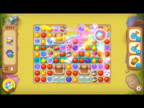 Gardenscapes Level 12957 No Boosters SD