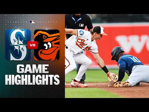 볼티모어 VS 시애틀 5:6 MLB 하이라이트