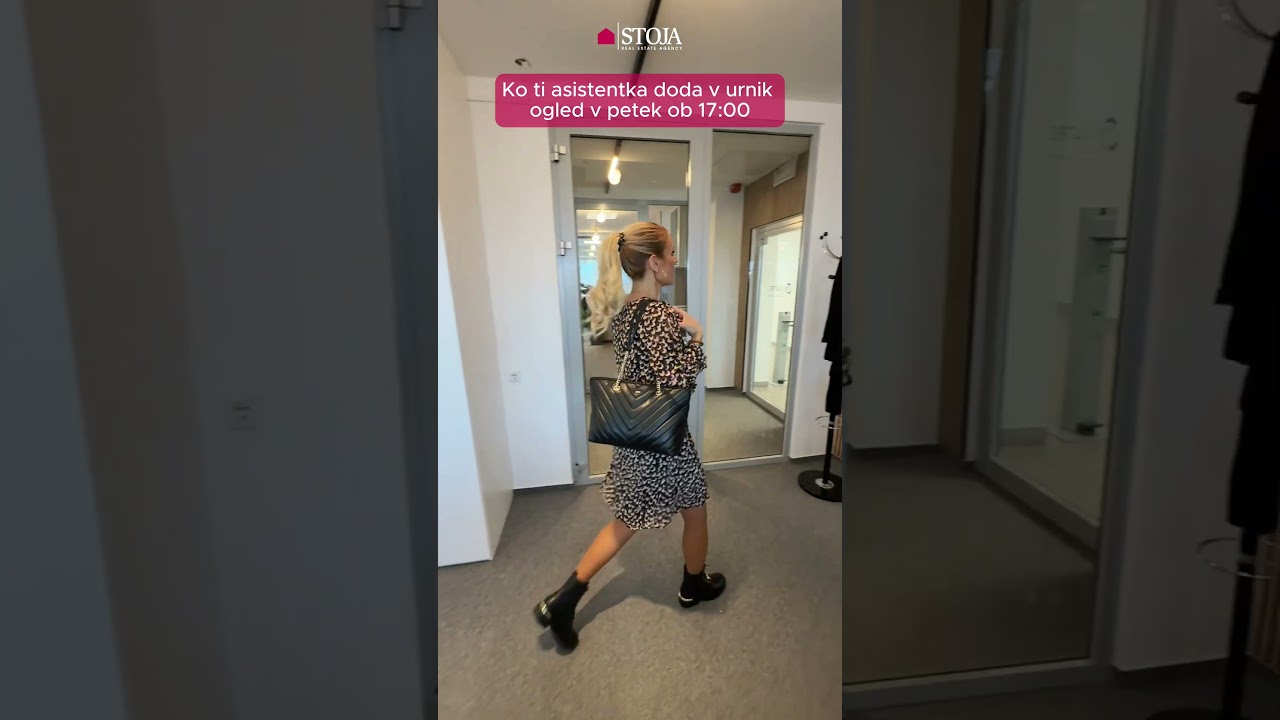 Ko ti asistentka doda v urnik ogled v petek popoldne
