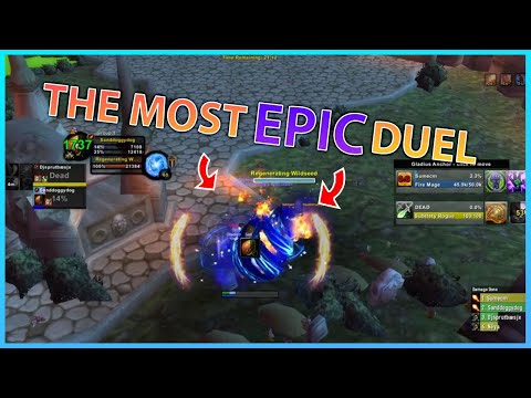 BREATHTAKING FIRE MAGE'S DUEL TO THE DEATH IN ARENA!! |Daily WoW Highlights #322 |