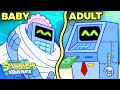 Chip Plankton S Age Timeline Baby To Adult Plankton S Son SpongeBob