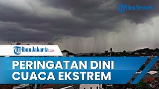 Peringatan Dini Cuaca Ekstrem BMKG Senin 3 Oktober 2022: Waspada Hujan Beberapa Wilayah Indonesia