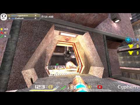 60 fps QuakeCon 2008 Grand Finals: Cypher vs Zero4 QuakeLive Duel 1080p 4k [No Commentary]