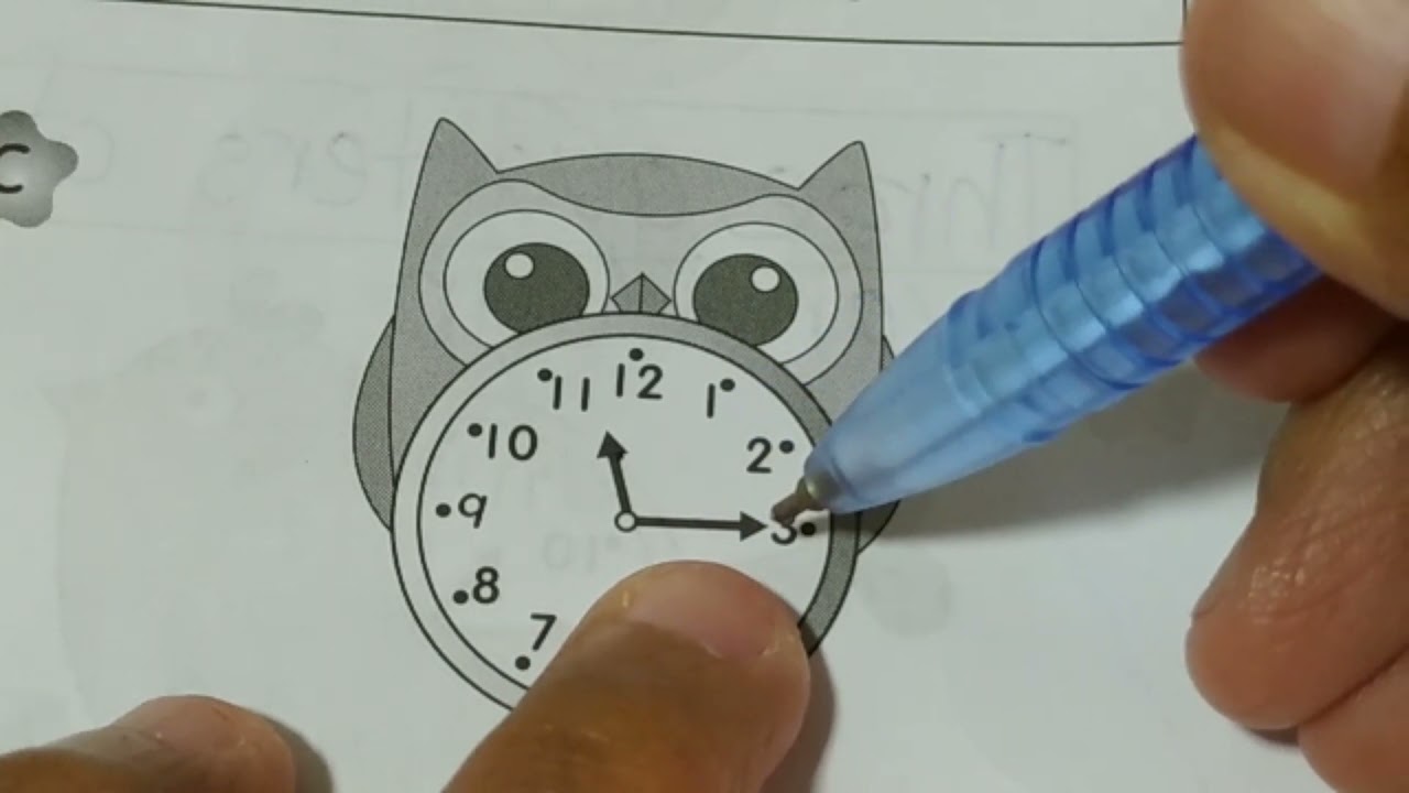 MATHEMATICS DLP YEAR 1 | Say and Write Time (Activity Book PART 2 page 36 & 37)