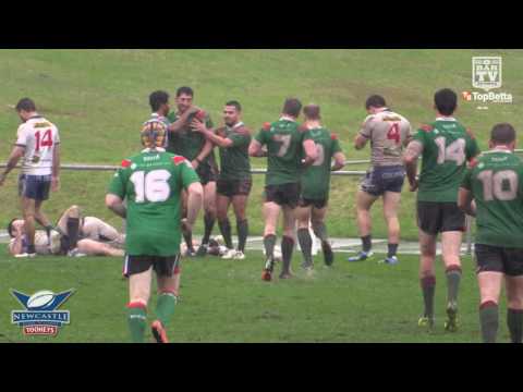 2016 Newcastle RL Reserve Grade Highlights - Central Newcastle v Western Suburbs