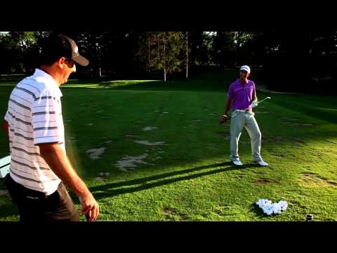 Dustin Johnson Testing TaylorMade RocketBladez Irons