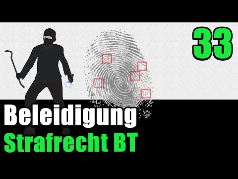 Die Beleidigung (§ 185 StGB) - Strafrecht BT 33
