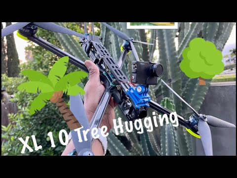 Iflight Nazgul XL10 V6 Freestyle 🌲Tree  Hugging  1 Pack  With The 10" Quad