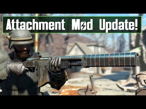 Big Update To My Mod Project - Dak's Attachment Pack Update 1 (Fallout 4)