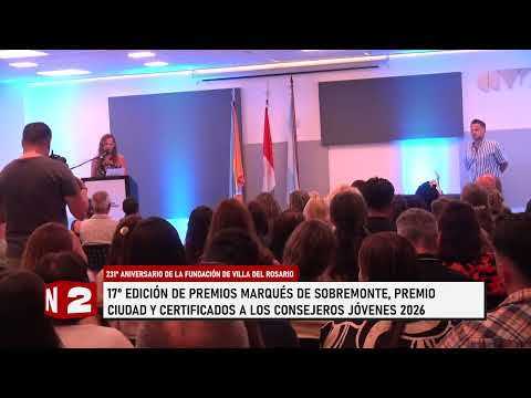 2N CENTRAL I 231º ANIVERSARIO DE VILLA DEL ROSARIO - PREMIOS MARQUÉS DE SOBREMONTE