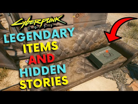 Cyberpunk 2077 - 2 SECRET Legendary LOOT Locations!! | Quickhack, Armors & More!
