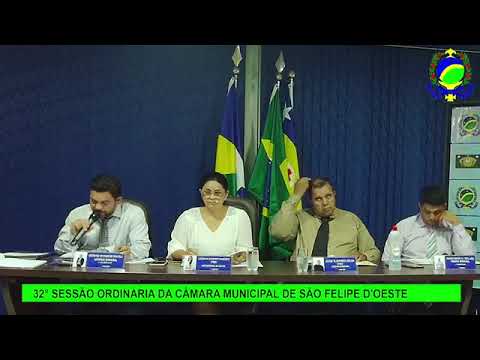 32° Sessão Ordinária