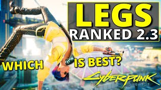 All Leg Cyberware Ranked Worst to Best in Cyberpunk 2077 2.3