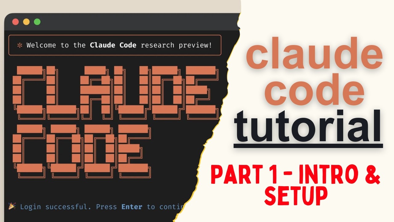 **UPDATED 2026** Claude Code Tutorial #1 - Intro & Setup