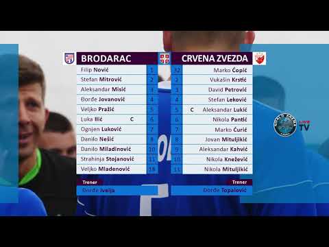 Brodarac - Crvena Zvezda 2:1 | UŽIVO PRENOS