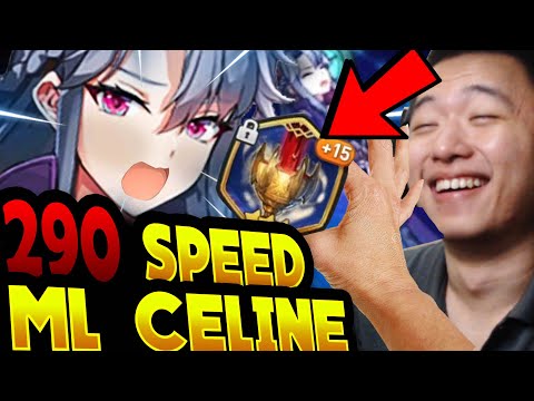 290 speed GRAIL OF BLOOD SPIRIT EYE CELINE (i died turn 2) - Epic Seven