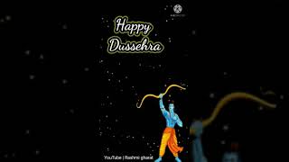🚩Happy Dussehra status🚩| 🍀Happy Dasara🍀| vijayadashmi |Ram & Raavan whatsApp status video | #shorts