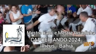 Mestre Irani e Mestre Risadinha no Capoeirando 2024
