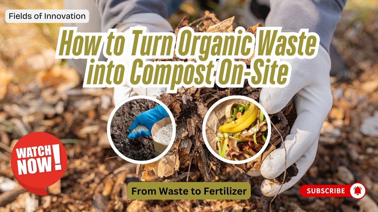 56 - From Waste to Fertilizer: How to Turn Organic Waste into Compost On-Site
