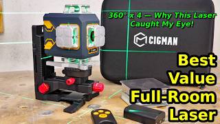 Best Budget Full-Room Laser Level? Testing the CIGMAN CM-S02