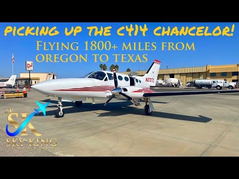 Flying 1800+ miles across the United States in a Cessna 414A! The SkyKing Adventures Ep2