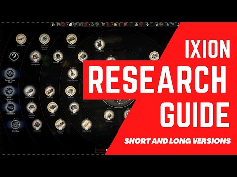 Ixion Research Guide - short and long version #ixion #ixiongameplay