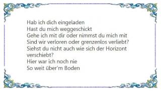 Cassandra Steen - Fallen Nach Oben Lyrics