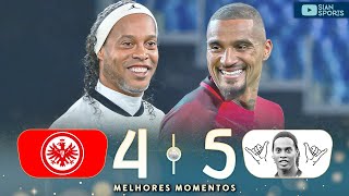 APOSENTADO? RONALDINHO GAÚCHO DEU CANETA, CHAPÉU E MARCOU GOL EM AMISTOSO BENEFICENTE NA ALEMANHA