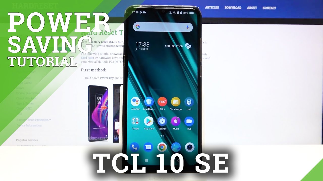 How to Enable Power Saving Mode in TCL 10 SE – Activate Battery Saver