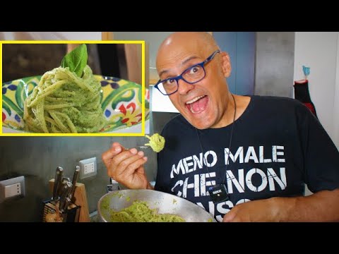 SPAGHETTI PESTO DI ZUCCHINE ABBESTIA ricetta spaghetti CREMA di Zucchine ricette zucchine