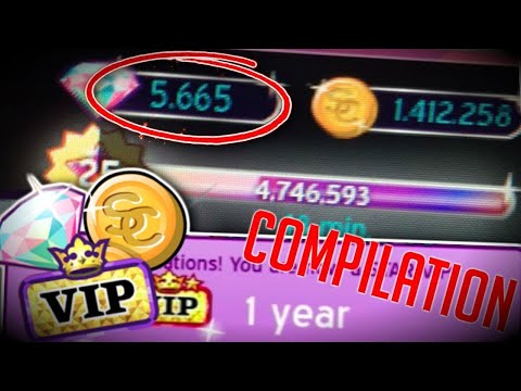 MSP BUYING VIP COMPILATION (10 DIAMOND PACKS & 17 YEAR VIP CODES) *SATISFYING* 😍⚠️
