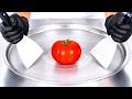 Tomato Ice Cream Rolls ASMR