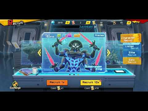 The Ritual of Getting SSR with Epic Recruit (Subterranean King) One Punch Man The Strongest