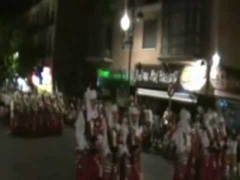 Moros y Crisitianos Ciudad de Murcia Año 2012.