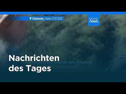 Video Thumbnail: Nachrichten des Tages | 1. August 2026 - Mittagsausgabe