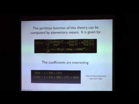 Shamit Kachru - Mock Modular Mathieu Moonshine