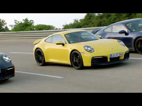 Development Porsche 911 - Testing in Nardò - On the track