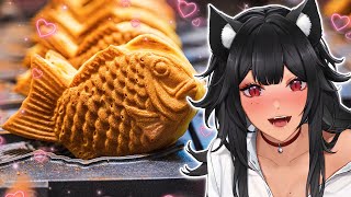 Handcam: I make Taiyaki!🐠❤️✨