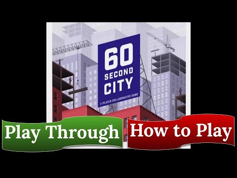 60 Second City: Play Through & How to Play