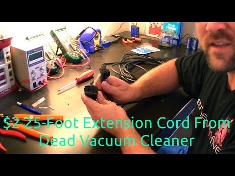 YouTube video about: Can you use an extension cord with a vacuum cleaner?
