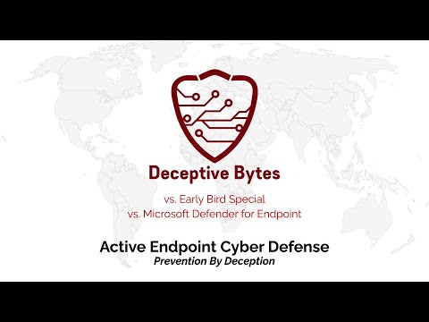 Deceptive Bytes vs. Early bird special vs. MS Defender for Endpoint logo