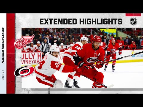 Detroit Red Wings vs Carolina Hurricanes Dec 16, 2021 HIGHLIGHTS