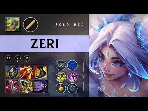 Zeri Mid vs Sylas - EUW Challenger Patch 25.24